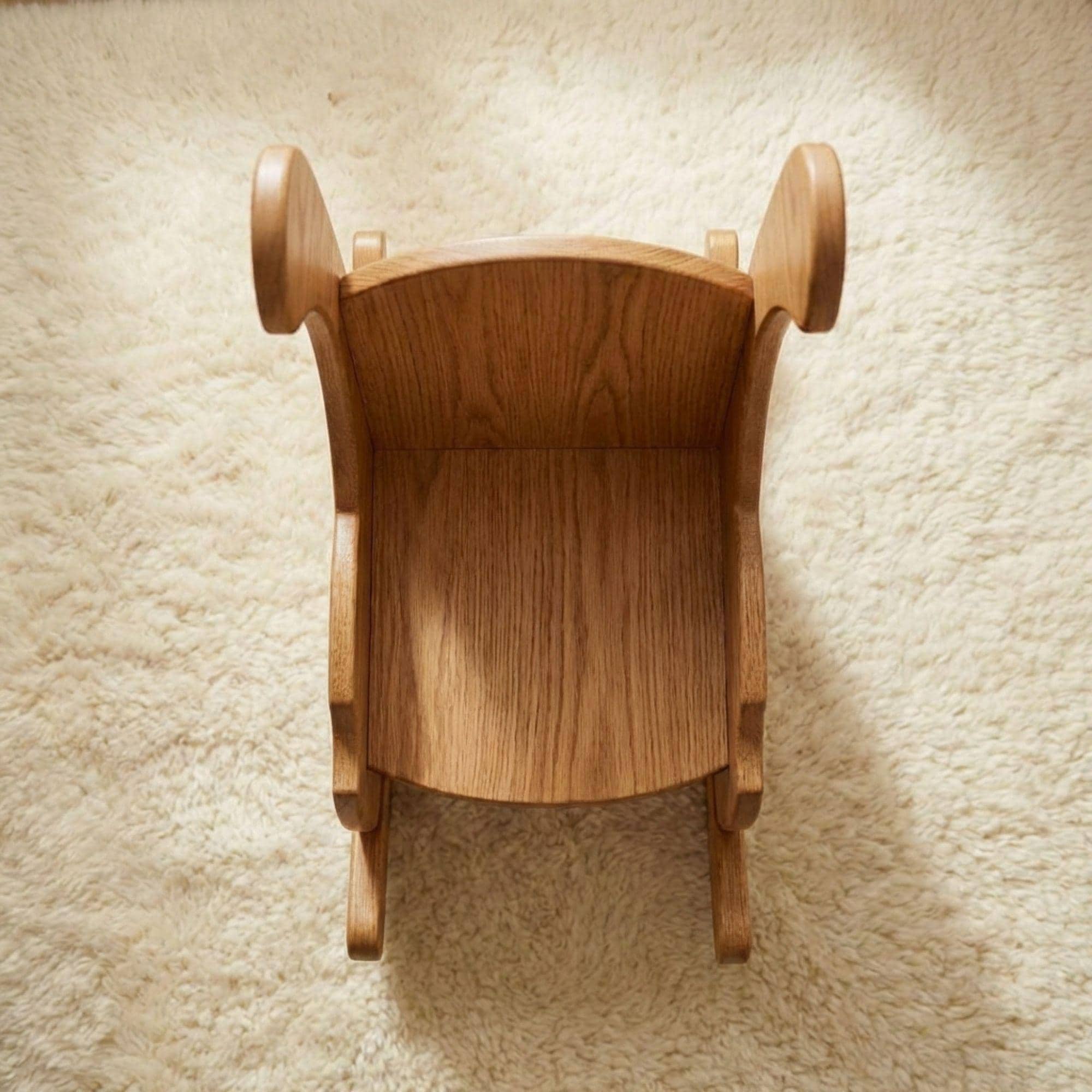 DIY Kids Rocking Chair Plans | Toddler Rocking Chair Pattern | Wood Working Plans Kids Rocker PDF - view 5