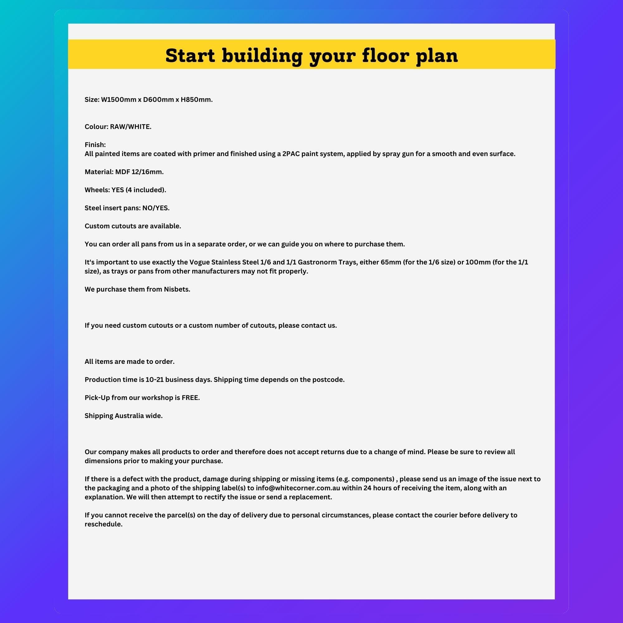 Coffee Cart Plans | Portable Espresso Bar Blueprint | DIY Collapsible Mobile Coffee, Drink Vendor Cart Design - view 6