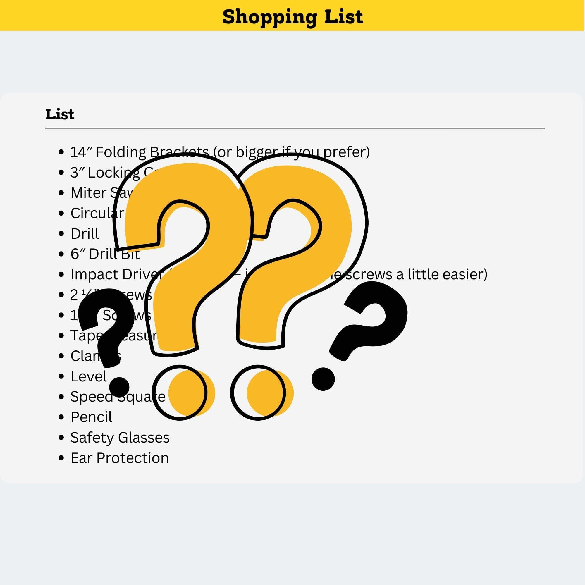 DIY Wedding Cart Plan | Mobile Bar, Coffee, Beverage Cart (PDF Pattern) - view 5