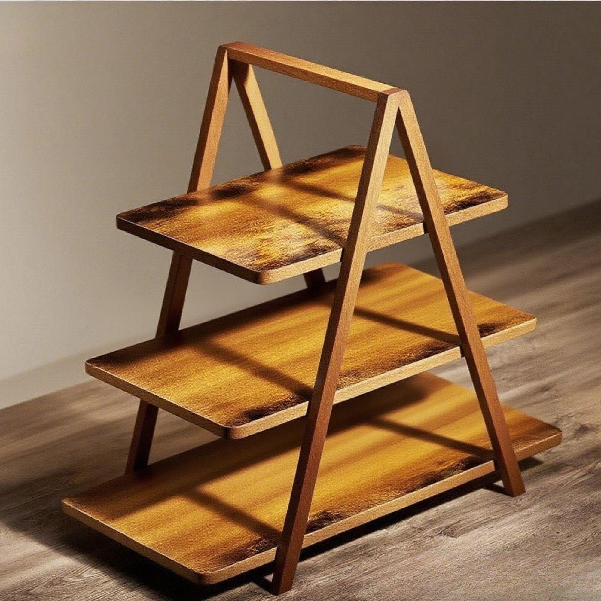 DIY Tiered Display Stand Plan: Craft Fair & Wedding (PDF Download) - view 3