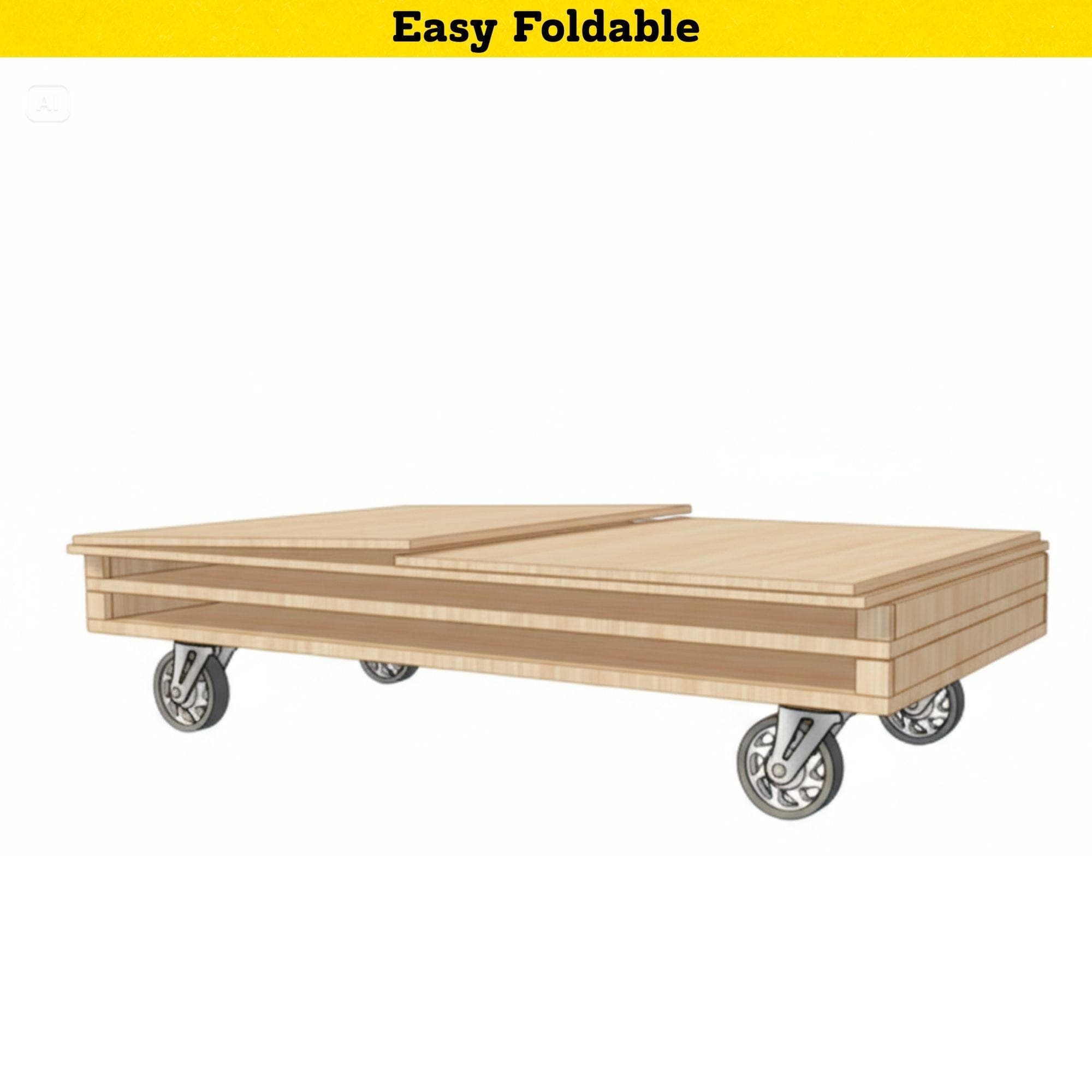 Mobile Coffee Cart DIY Plans | Collapsible Barista Station (PDF Download) - view 10