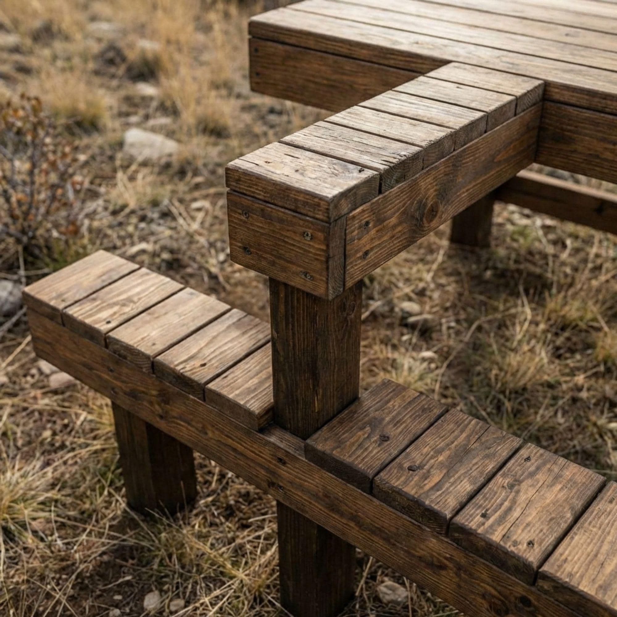 DIY Shooting Bench Plans | Wood Rifle Shooting Table PDF | Shooters Bench Blueprint | Shooting Range Table Build | Hunting Stand - view 5